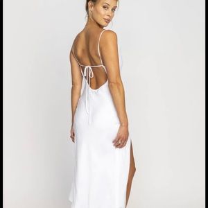 Resa- Madison Slip Dress in White